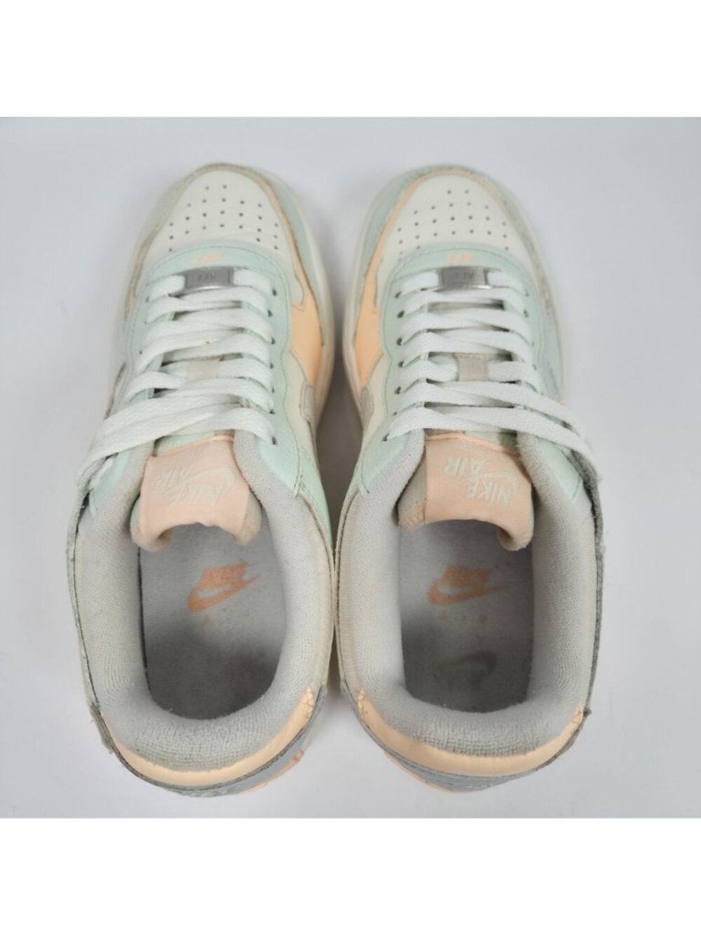 Nike Air Force 1 Shadow Women's Barely Green Crimson Tint Sneakers US Size 7 - Picture 5 of 8